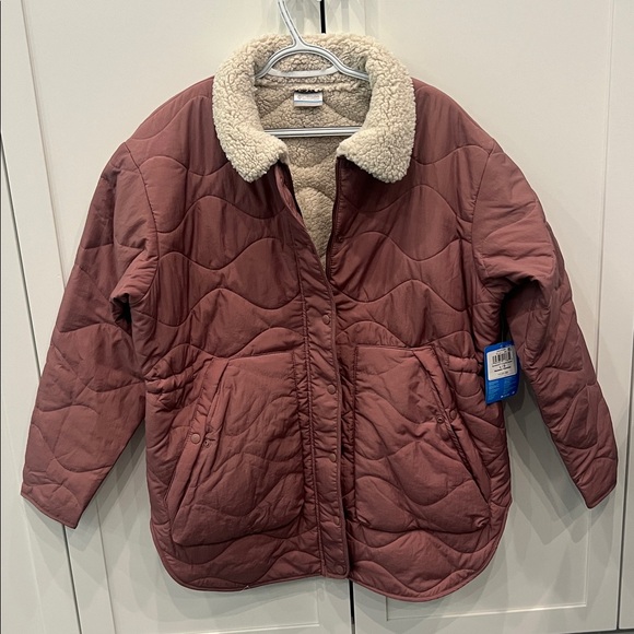 Columbia Birchwood Quilted Jacket - Mauve - Picture 1 of 8